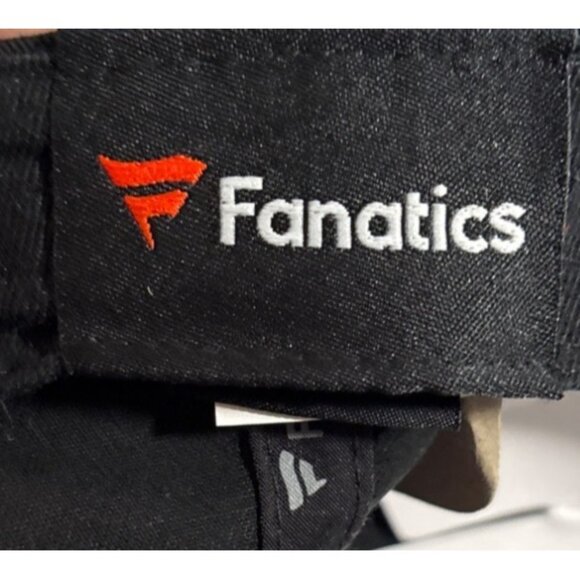 Fanatics Calgary Flames Pride Hat Adjustable Black Cap Embroidered Rainbow Logo - Picture 11 of 13